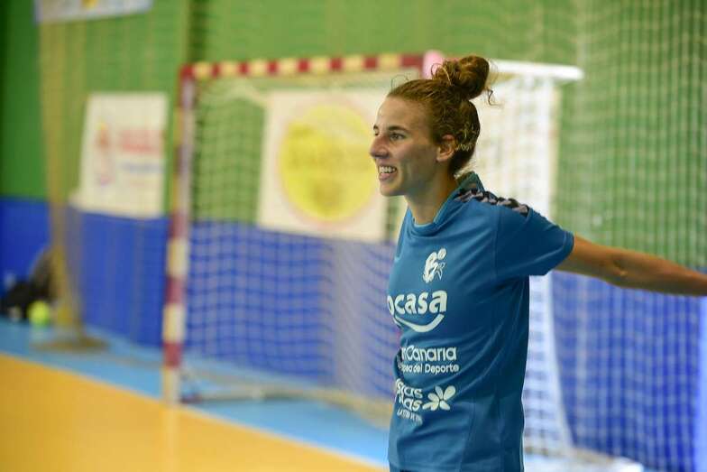 Ana Palomino, guardameta del Rocasa Gran Canaria (Foto TA)